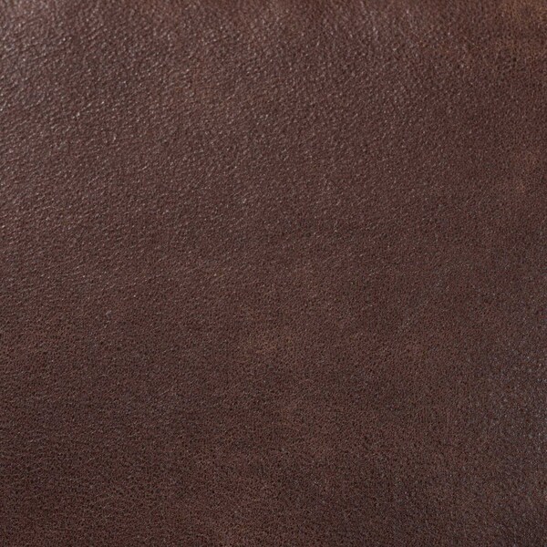 Baxton Studio Christa Transitional Dark Brown Faux Leather and Wood Accent Chair - 191-11709-ZORO