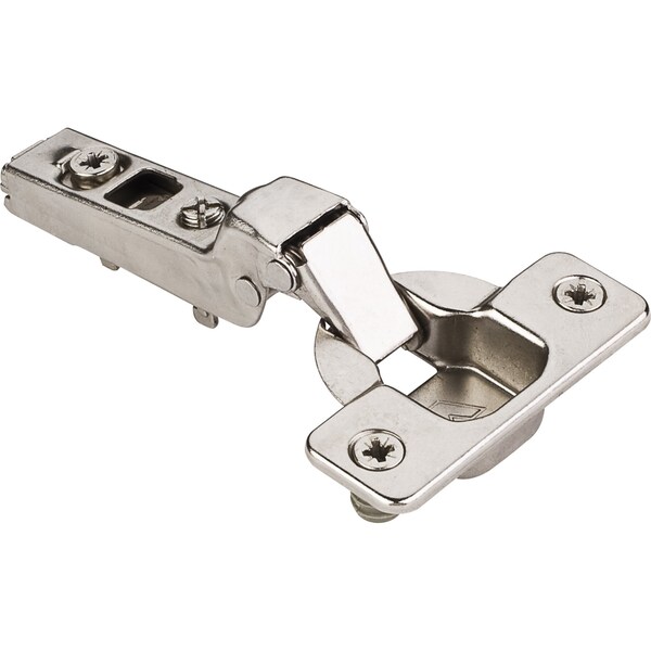 Hardware Resources 110° Standard Duty Partial Overlay Cam Adjustable Self-close Hinge with Press-in 8 mm Dowels - 500.0179.75