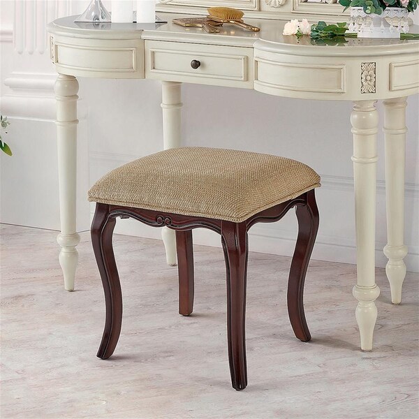 Design Toscano Lady Guinevere Vanity Stool - DE106
