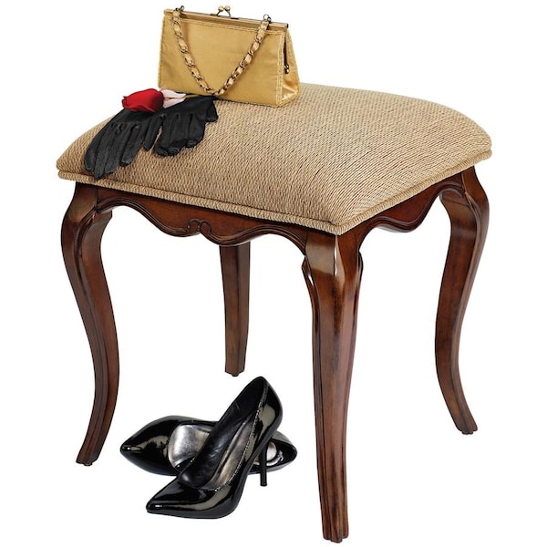 Design Toscano Lady Guinevere Vanity Stool - DE106