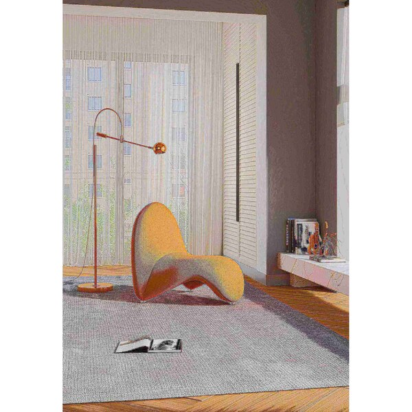 Manhattan Comfort MoMa Accent Chair in Yellow - AC009-YL