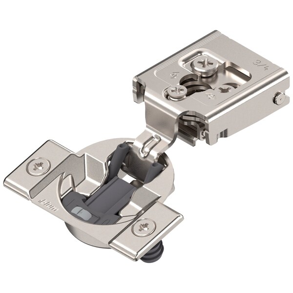 Blum 105 Degree 3/4in. Overlay Blumotion Soft-closing Doweled Compact Clip Hinge - 30C258B.12