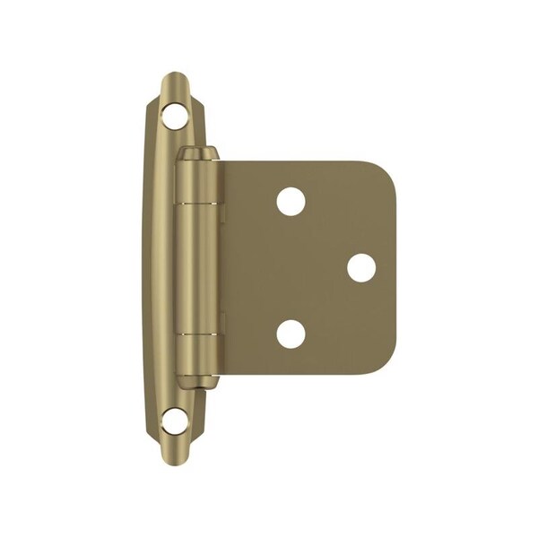 Amerock Amerock 1-3/4 in. W X 2-3/4 in. L Golden Champagne Gold Steel Overlay Hinge 2 pk - BPR3429BBZ