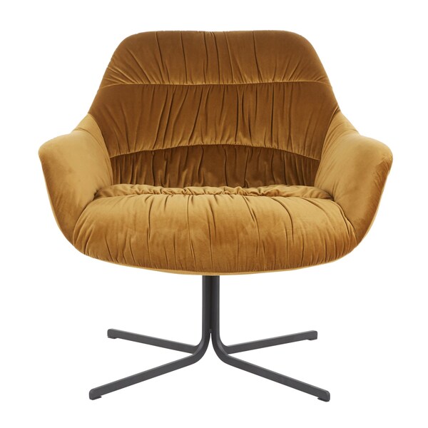 Lumisource Wayne Swivel Lounge Chair - CHR-WYNE BKY