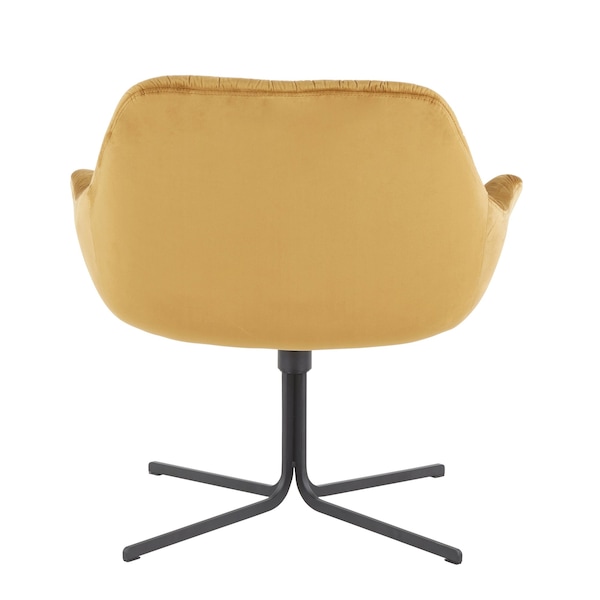 Lumisource Wayne Swivel Lounge Chair - CHR-WYNE BKY