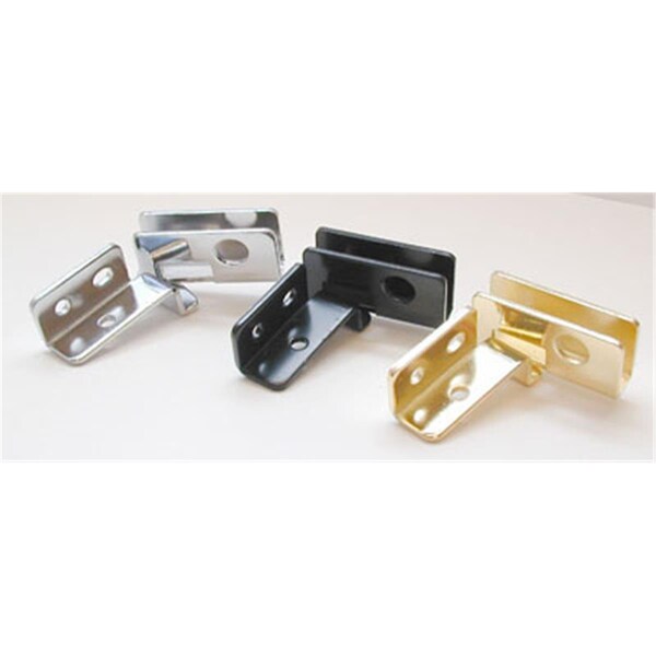 Hd U.S. Futaba Overlay Glass Door Hinge Black - UF21770 BLK