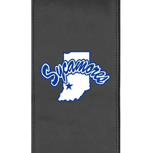 Dreamseat Silver Club Chair with Indiana State Sycamores Logo - XZ7759002CHCDBK-PSCOL13336