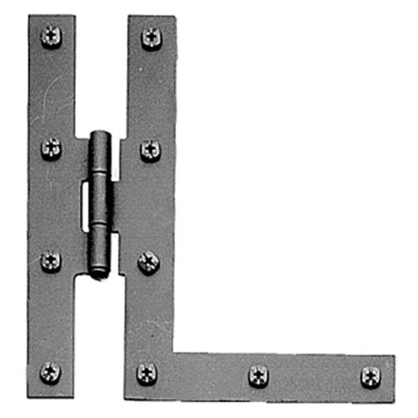 Acorn Mfg Acorn AH6BQ 4" Cabinet/Light Interior Door Hinge Pair Flat Black - AH6BQ