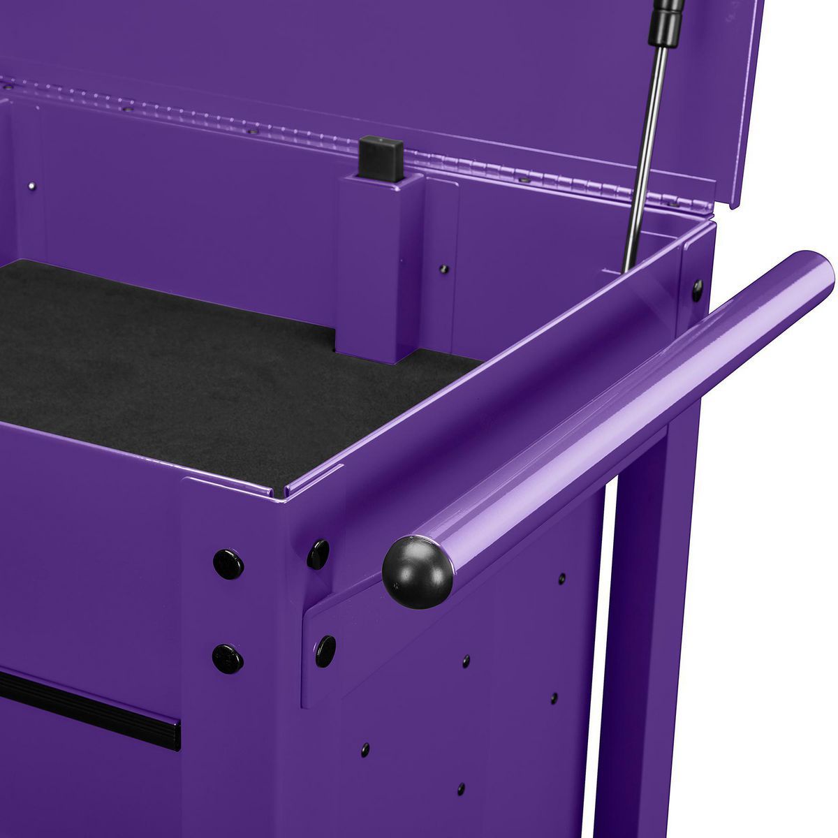 Carrito mecánico de 5 cajones, General de EE. UU., de 30 pulgadas, morado - 70698