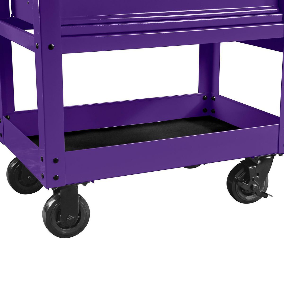 Carrito mecánico de 5 cajones, General de EE. UU., de 30 pulgadas, morado - 70698