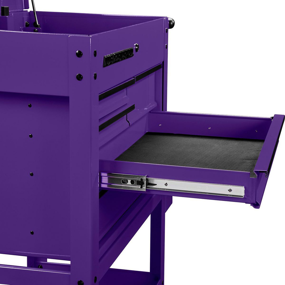 Carrito mecánico de 5 cajones, General de EE. UU., de 30 pulgadas, morado - 70698