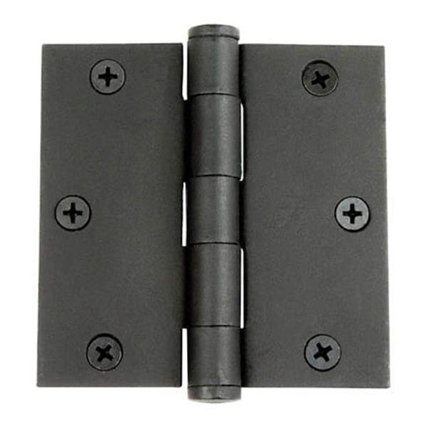 Acorn Mfg Acorn TJ3BP 3 x 3 Inch Butt Hinge  Smooth - TJ3BP