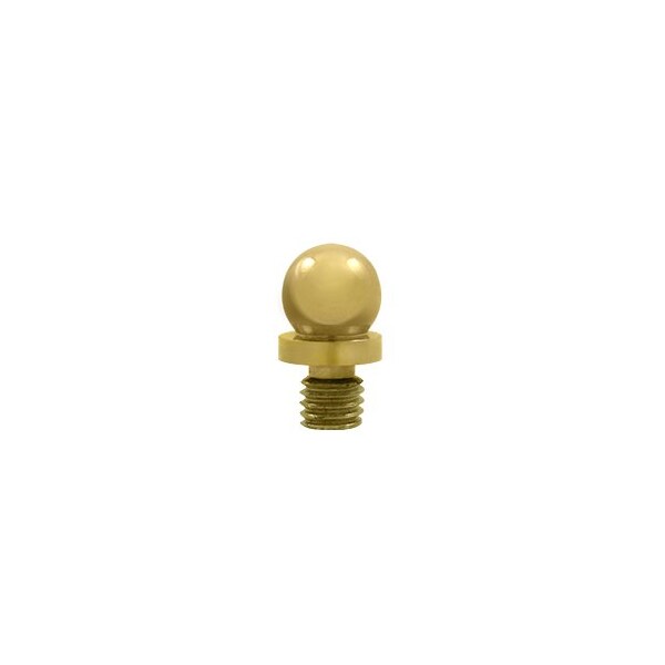 Deltana CHBT003 Ball Tip Cabinet Finial PVD, 10PK - CHBT003-XCP10