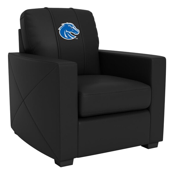 Dreamseat Silver Club Chair with Boise State Broncos Logo - XZ7759002CHCDBK-PSCOL11001