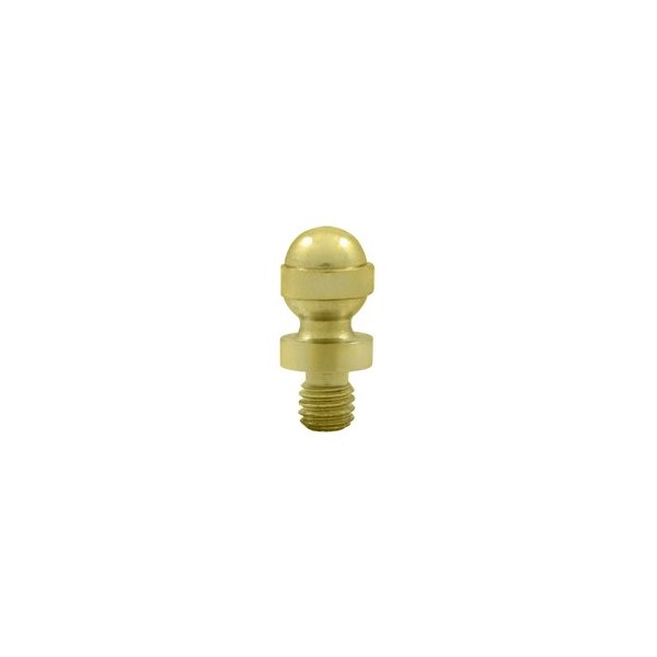 Deltana CHAT3 Acorn Tip Cabinet Finial Polished Brass, 10PK - CHAT3-XCP10
