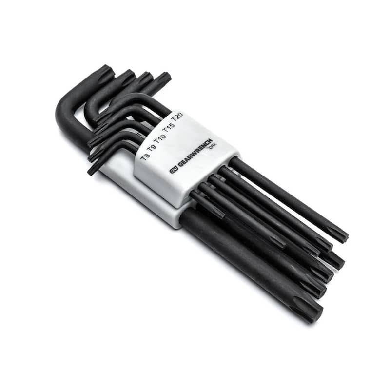 Juego de llaves hexagonales largas Torx de GEARWRENCH con caddy (9 piezas) - 83522