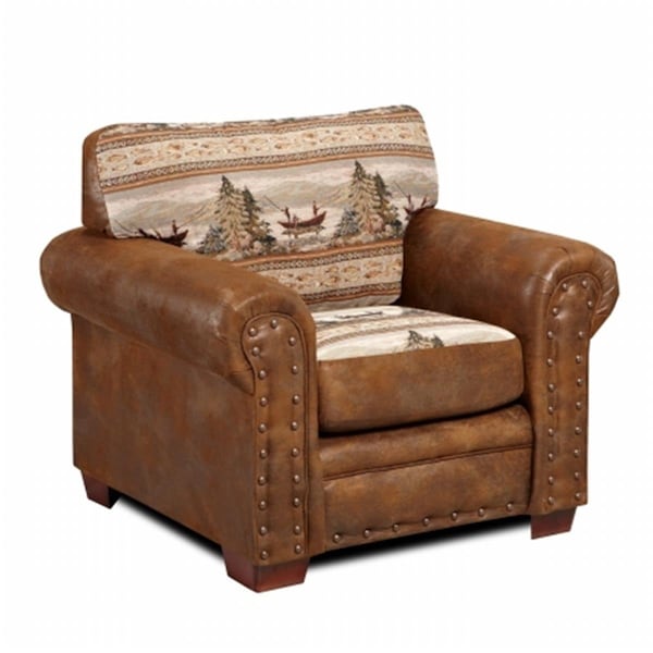American Furniture Classics Alpine Lodge Upholstered Chair - 8501-60