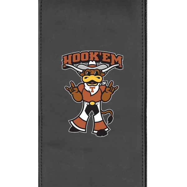 Dreamseat Silver Club Chair with Texas Longhorns Alternate Logo - XZ7759002CHCDBK-PSCOL13792