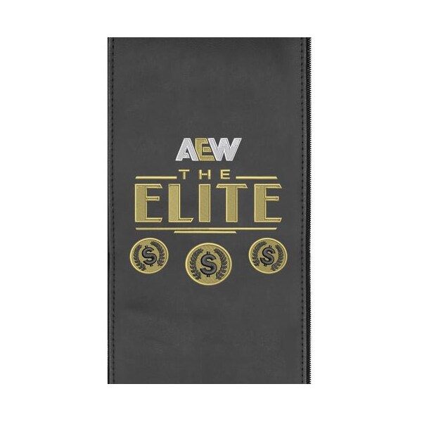 Dreamseat Silver Club Chair with AEW The Elite Logo - XZ7759002CHCDBK-PSAEW0010