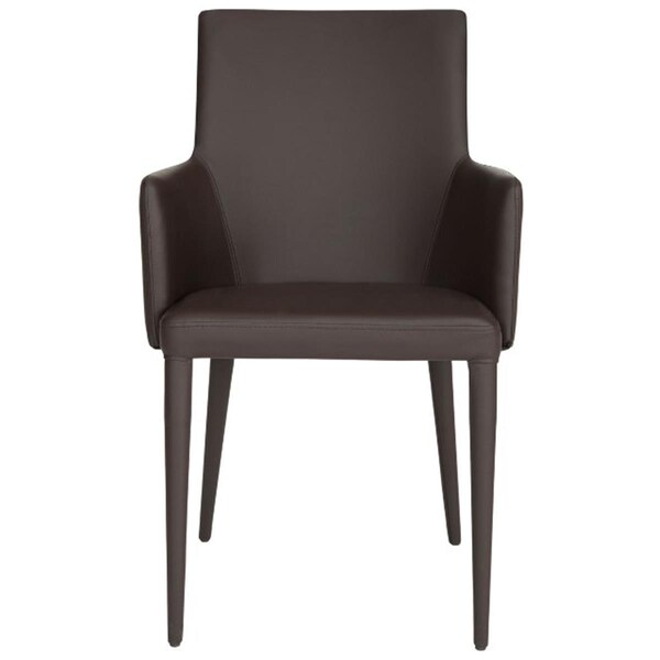 Safavieh Summerset Arm Chair- Brown - 35.5 x 21.6 x 23.6 in. - FOX2015D