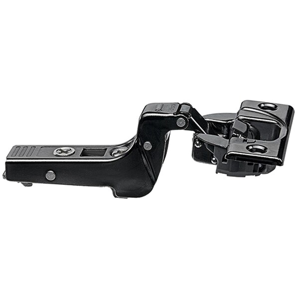 Heat Wave 95 deg Thick Door Screw on Full Cranked Clip Top otion Hinge, Black Onyx - HE1075308
