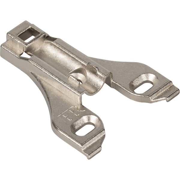 Hardware Resources Heavy Duty 3 mm Non-Cam Adj Zinc Die Cast Plate for 700, 725, 900 and 1750 Series Euro Hinges - 600.3454.65