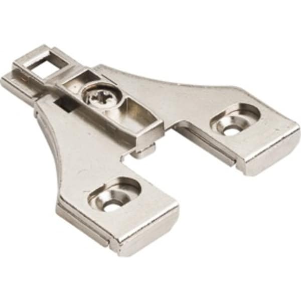 Hardware Resources Hvy Dty 3mm Cam Adj Zinc Die Cast Plate No Screws for 125° Hinge for 500 Series Euro Hinges - 400.3724.75