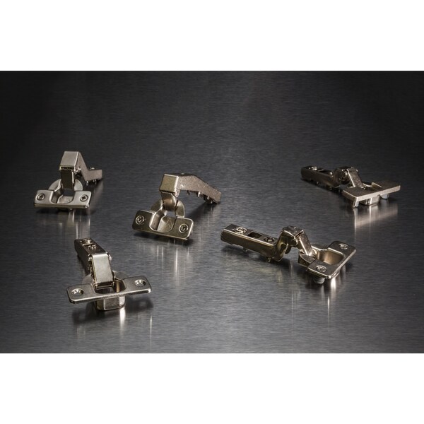 Hardware Resources 45° Standard Duty Corner Overlay Cam Adjustable Self-close Hinge with Press-in 8 mm Dowels - 500.0N20.75