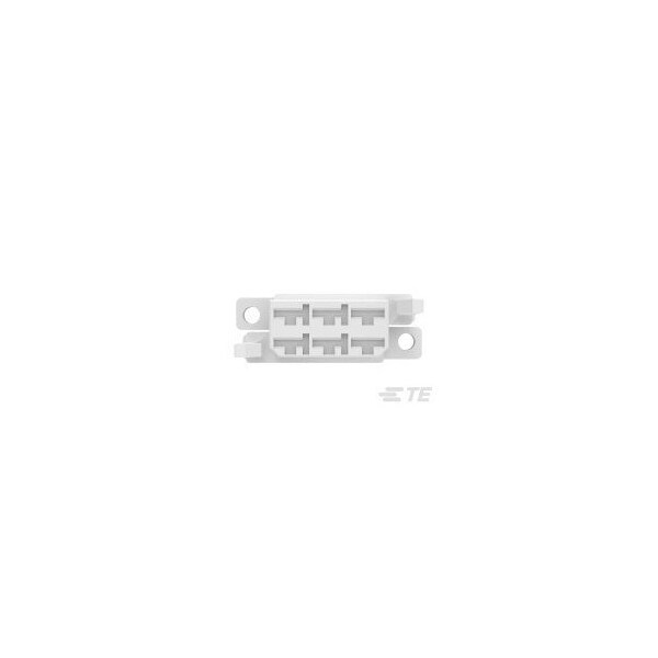 Conectores y alojamientos de cable Te Connectivity Ff 250 Rec Hsg 6P Nylon Nat - 171183-1