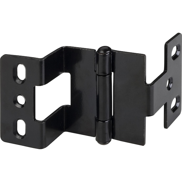 Hardware Resources Black Powder Coat Heavy Duty 3-Knuckle 270 Degree 3/4"x3/4"Hinge 19 mmx19 mm - 9975BLK
