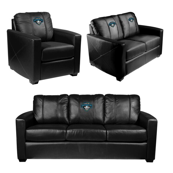 Dreamseat Dyno Stationary Club Chair with Carolina Cowboys Primary Logo - XZ283SSASDCC-PSPBR0020