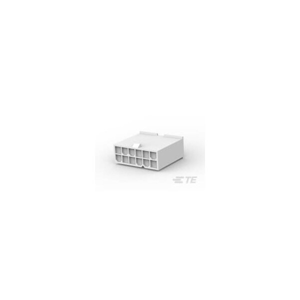 Conector de clavija de 12 posiciones VAL-U-LOK V0 de TE Connectivity - 1-1586017-2