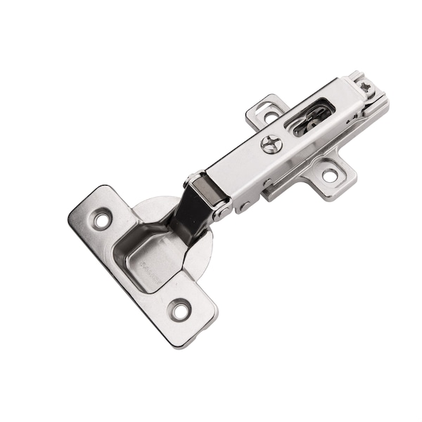 Hickory Hardware Hinge Concealed Full Overlay Frameless Self-Close Clip On Polished Nickel Finish, 2PK - HH075221-14