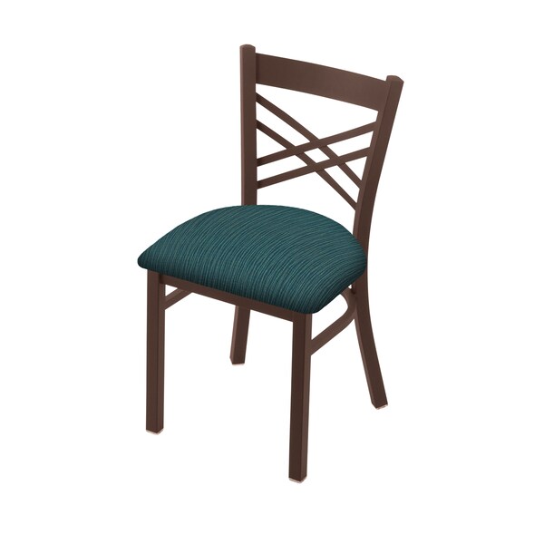 Holland Bar Stool Co 620 Catalina 18" Chair with Bronze Finish and Graph Tidal Seat - 62018BZ022