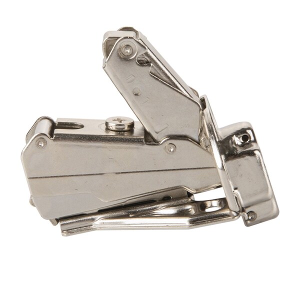 South Main Hardware 35mm Euro 110-Degree Nickel Plated Full Overlay Hinge (5-Pairs) - HINGE-FO-110-35