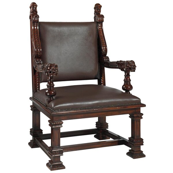 Design Toscano Lord Cumberland's Royal Throne Chair - AF1362