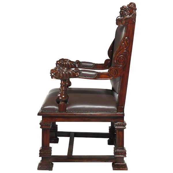 Design Toscano Lord Cumberland's Royal Throne Chair - AF1362