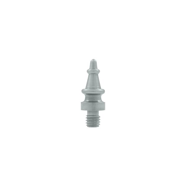 Deltana CHST26D Steeple Tip Cabinet Finial Brushed Chrome, 10PK - CHST26D-XCP10