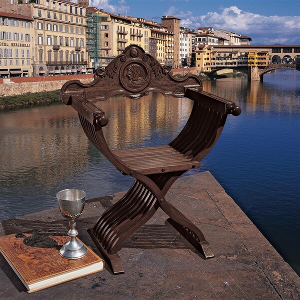 Design Toscano The Savonarola Chair, PK 2 - AF91352