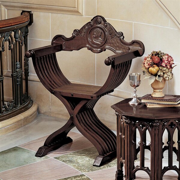 Design Toscano The Savonarola Chair, PK 2 - AF91352