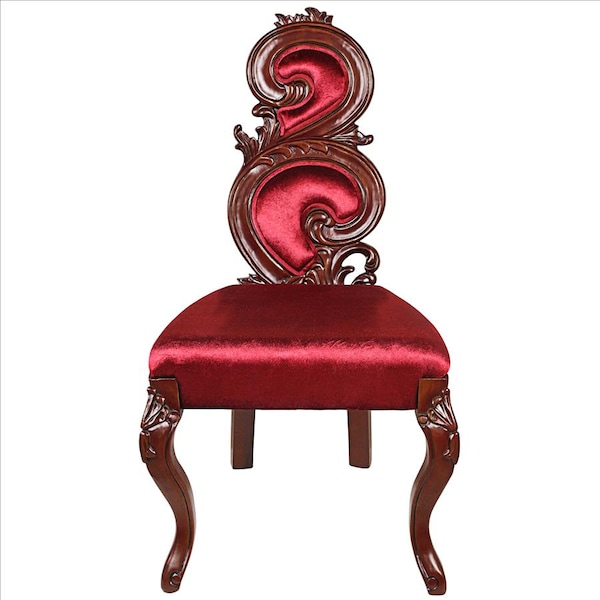 Design Toscano Graceful Curve Renaissance Accent Chair - DY91107
