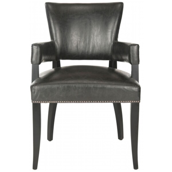 Safavieh Desa Arm Chair- Antique Brown - 35.4 x 26.4 x 23.6 in. - MCR4691A