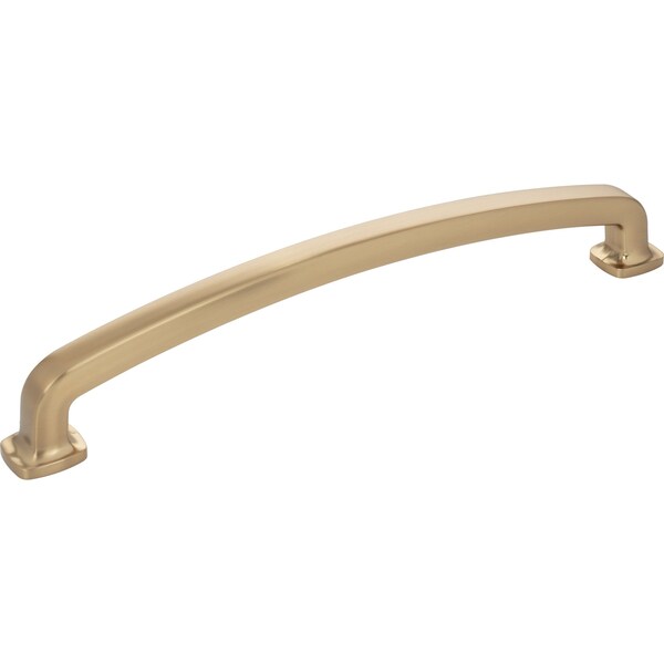 Jeffrey Alexander 12" Center-to-Center Satin Bronze Belcastel 1 Appliance Handle - MO6373-12SBZ