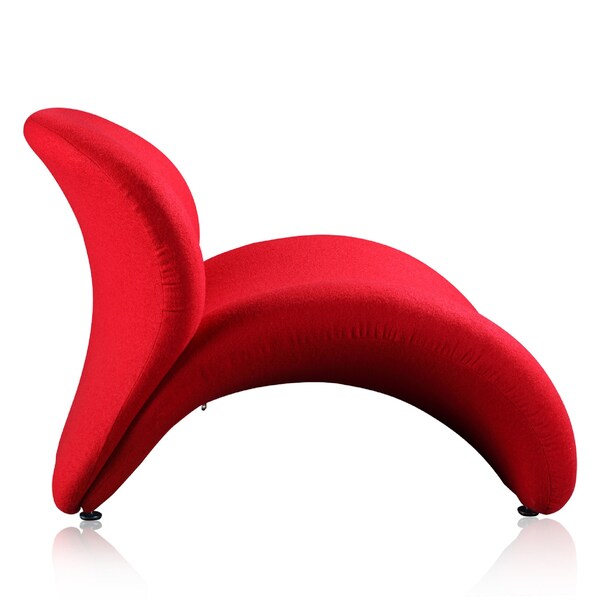 Manhattan Comfort Rosebud Accent Chair in Red - AC013-RD