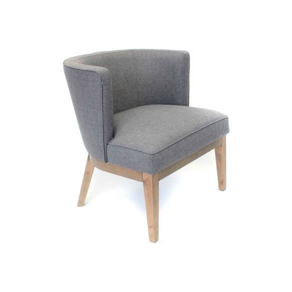 Boss Office Products Ava Fabric Accent Chair - Slate Gray - B529DW-SG