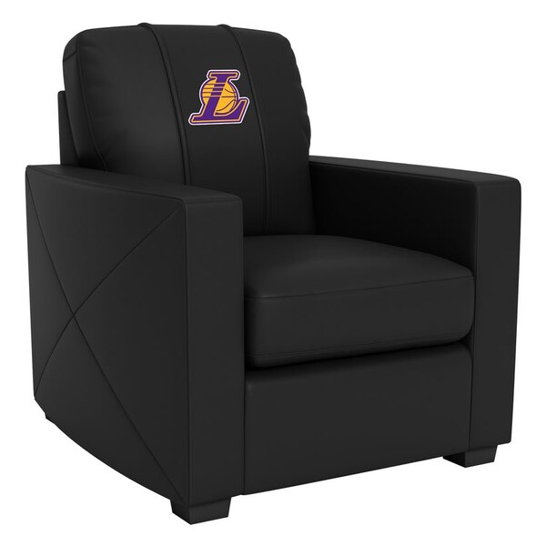 Dreamseat Silver Club Chair with Los Angeles Lakers Secondary Logo - XZ7759002CHCDBK-PSNBA31021
