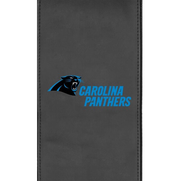 Dreamseat Silver Club Chair with Carolina Panthers Secondary Logo - XZ7759002CHCDBK-PSNFL20021