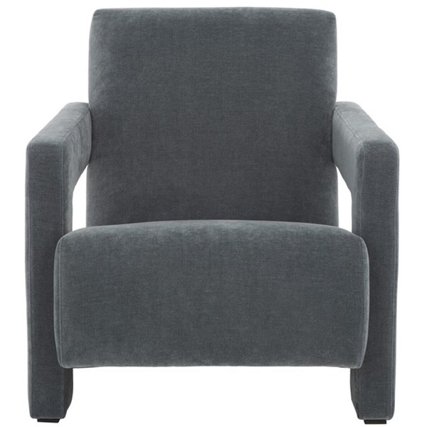 Safavieh Taylor Modern Velvet Accent Chair, Navy - SFV5046D
