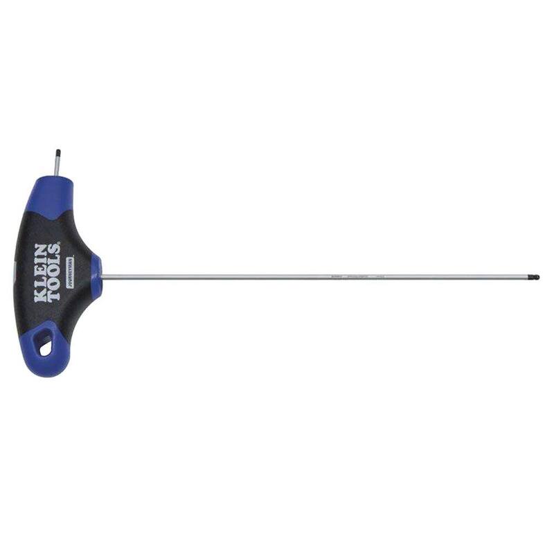 Klein Tools 2.5 mm Ball-End Journeyman T-Handle Hex Key 6 in. - JTH6M25BE