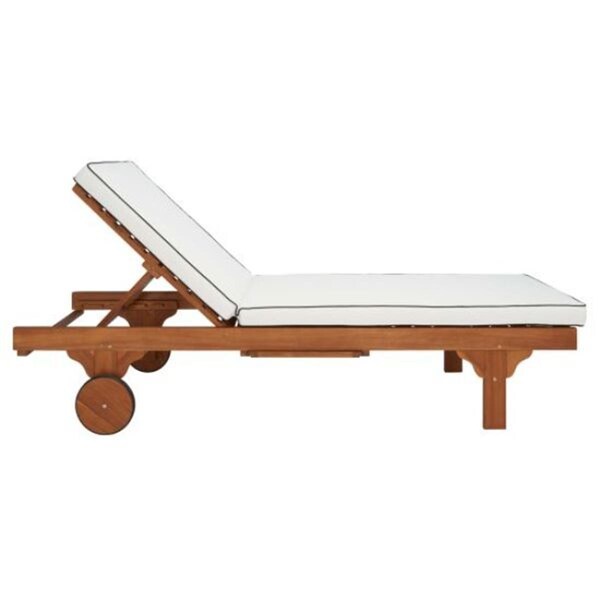 Safavieh Newport Lounge Chair; Natural & Beige - PAT7316A